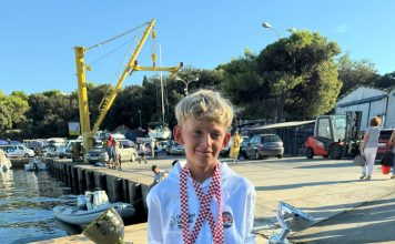 Ivano Gović Prvak Hrvatske klasa Optimist (U12) !!!